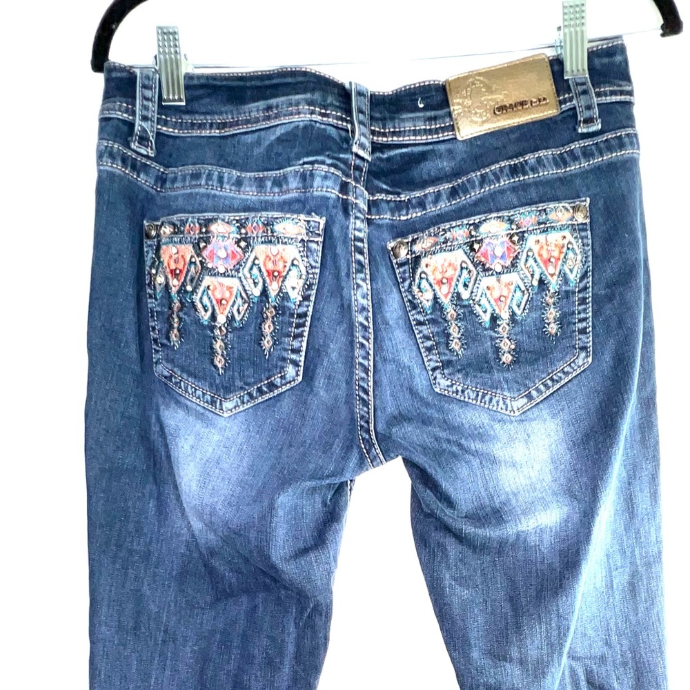 GRACE Women Distressed Bootcut Jeans 29